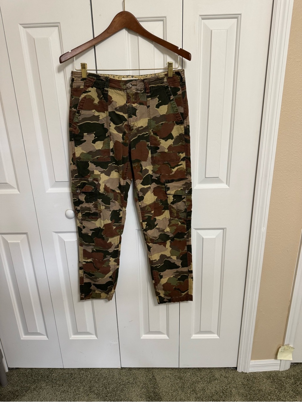 Anthropologie Camo Pants